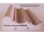 Ancadrament decorativ pentru fatada D023 din polistiren expandat laminat cu rasina, dimensiune 55x120mm, lungime 2m. - imagine 3