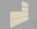 Termosistem decorativ M038 dimensiuni 550x40x2000mm