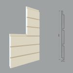Termosistem decorativ M039 dimensiuni 500x300x2000 mm